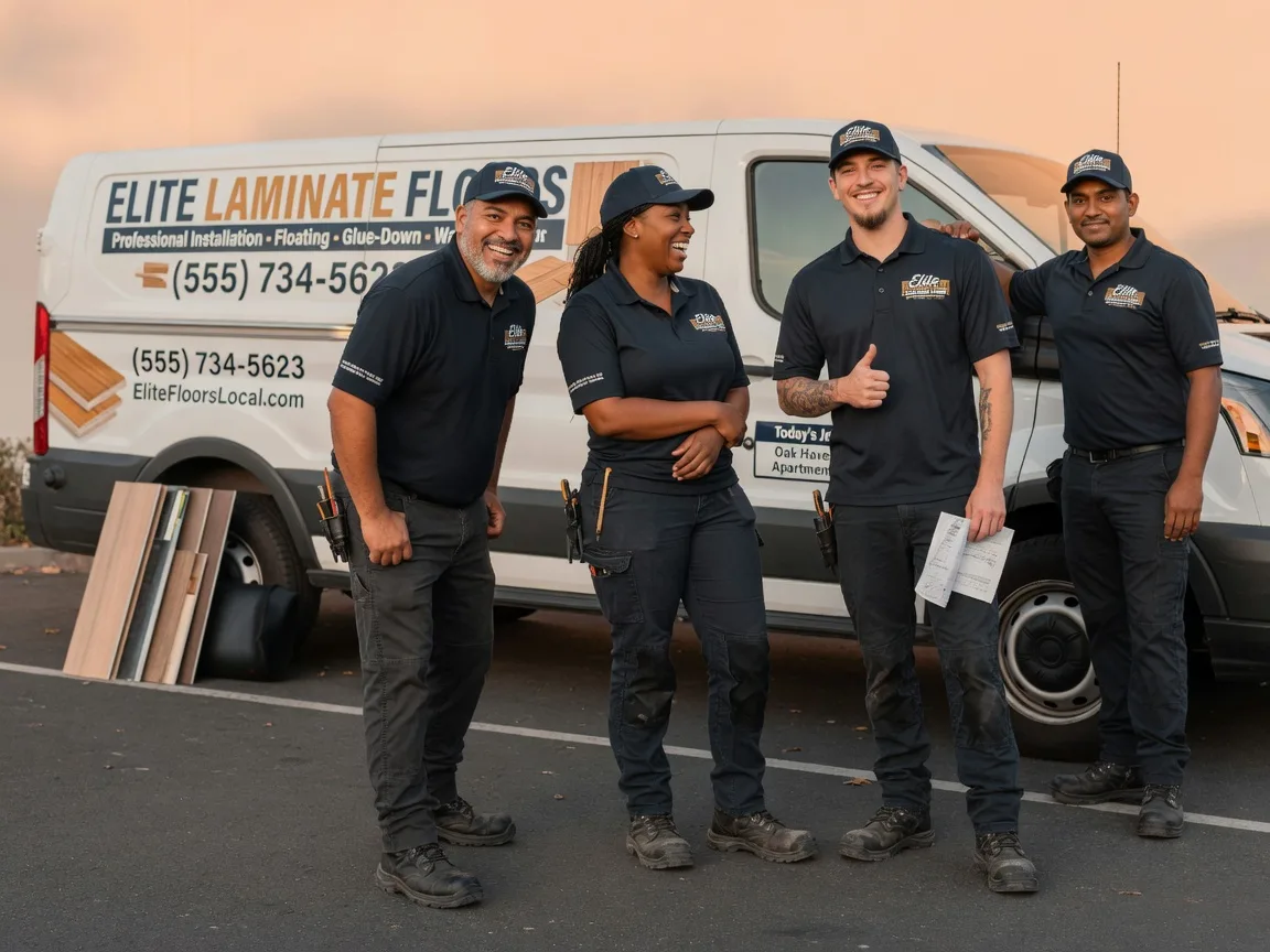 Laminate flooring installation company in Hooks, TX